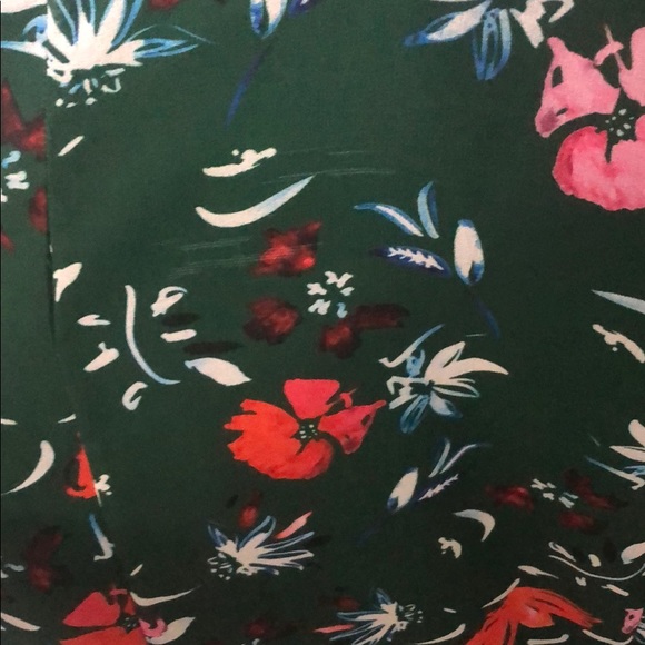 Green Floral Dress - Picture 4 of 11